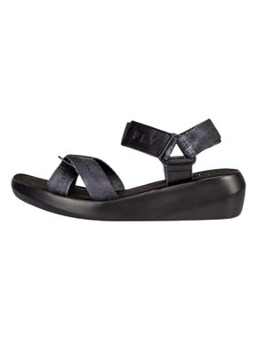 FLY LONDON BENA724FLY Sandals Black Bridle / Fly Web